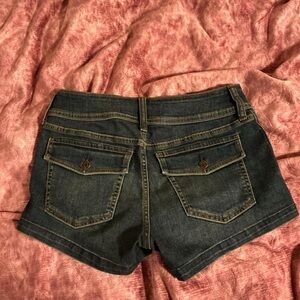 Hollister Dark Blue Jean Shorts